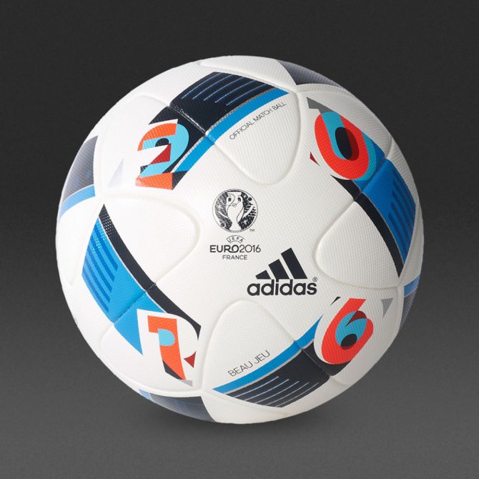 Официальный мяч Чемпионата Европы по футболу 2016 (Франция)